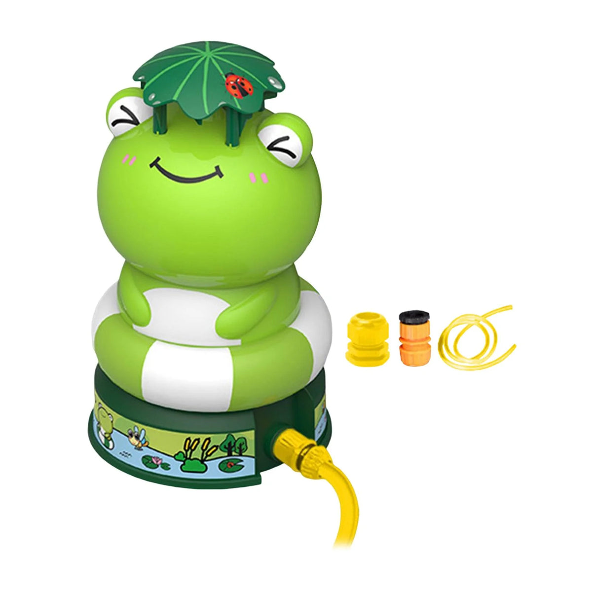 Frog Sprinkler for Kids Outdoor Water Sprinkler J869818