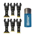 Bi-Metal Tin Storm Blades Variety 6-Pack w/Case J38863