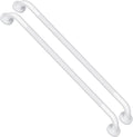 2 Pack 24 Inch Anti-Slip Stainless Steel Matte Black Shower Grab Bars X413491