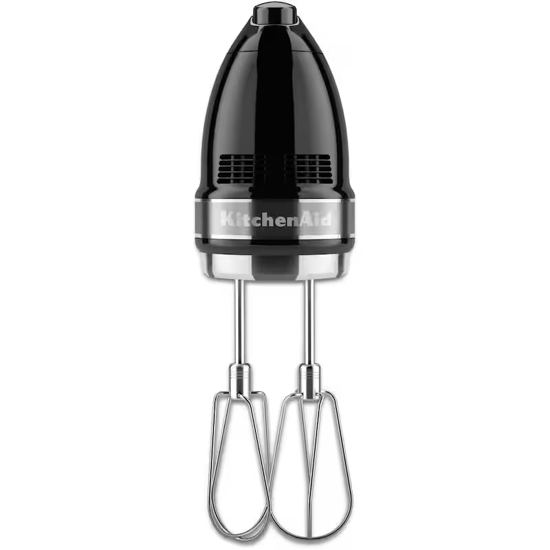 Onyx Black Hand Mixer with Beater and Whisk Attachments L8939