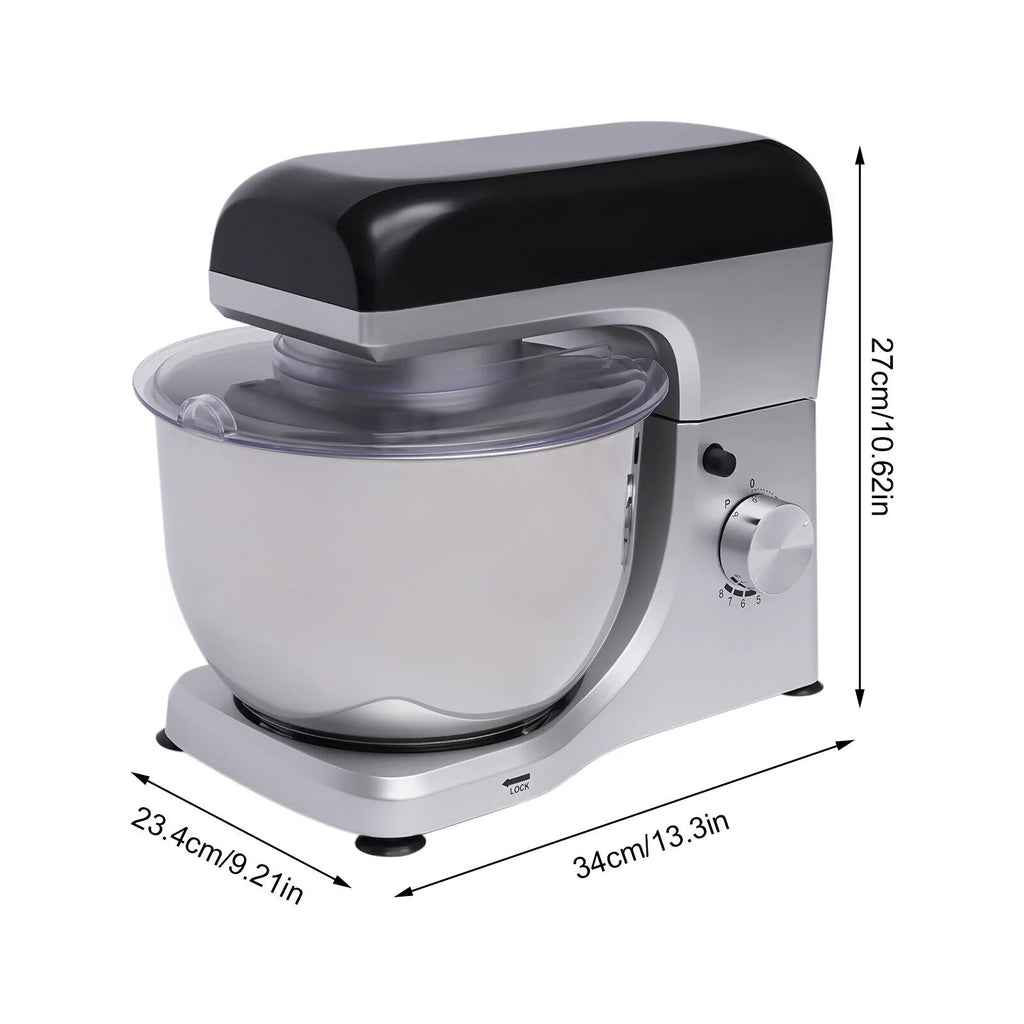 4.5L 1000W Electric Stand Mixer with Hook Attachments Y679