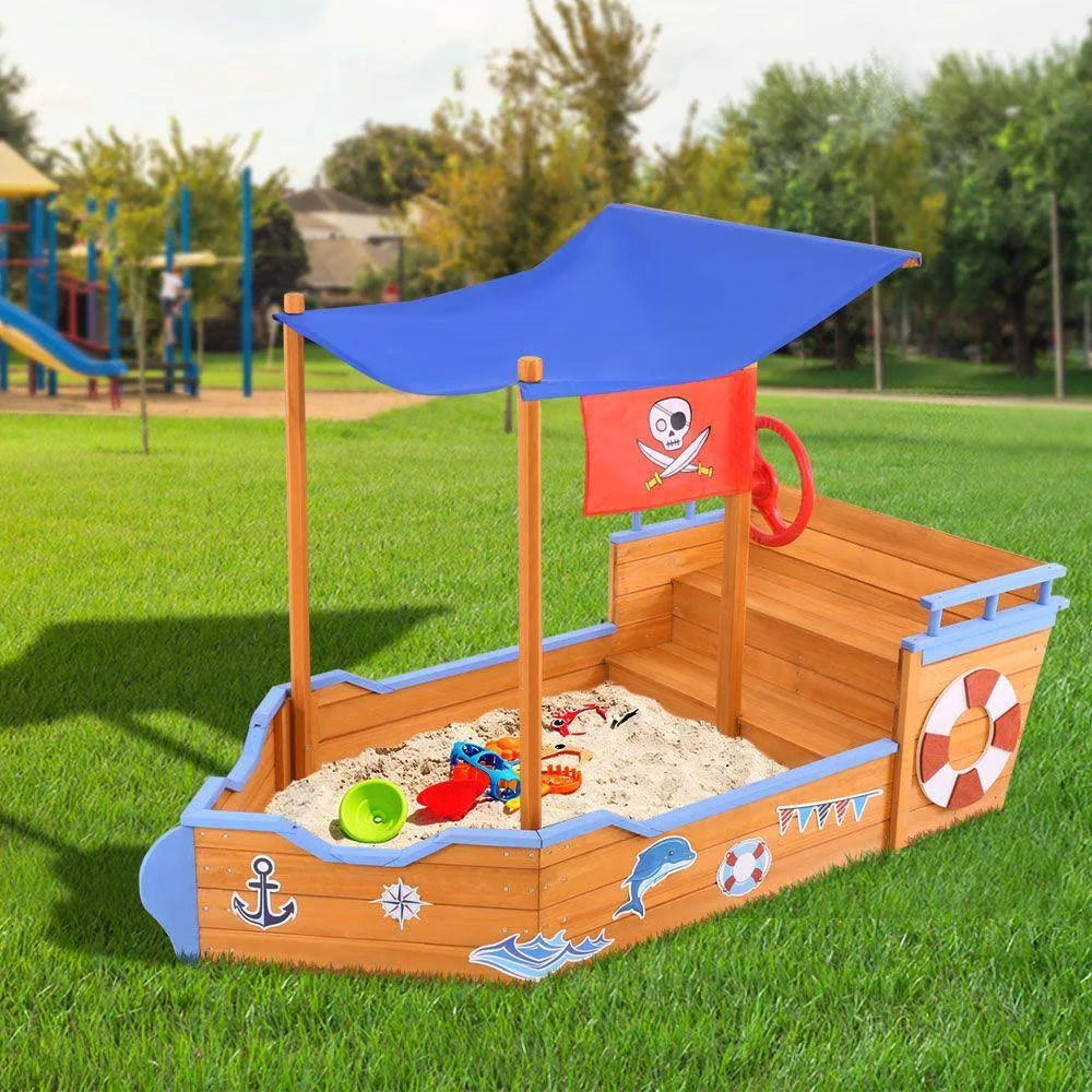 Boat Sand Pit with Canopy Z166