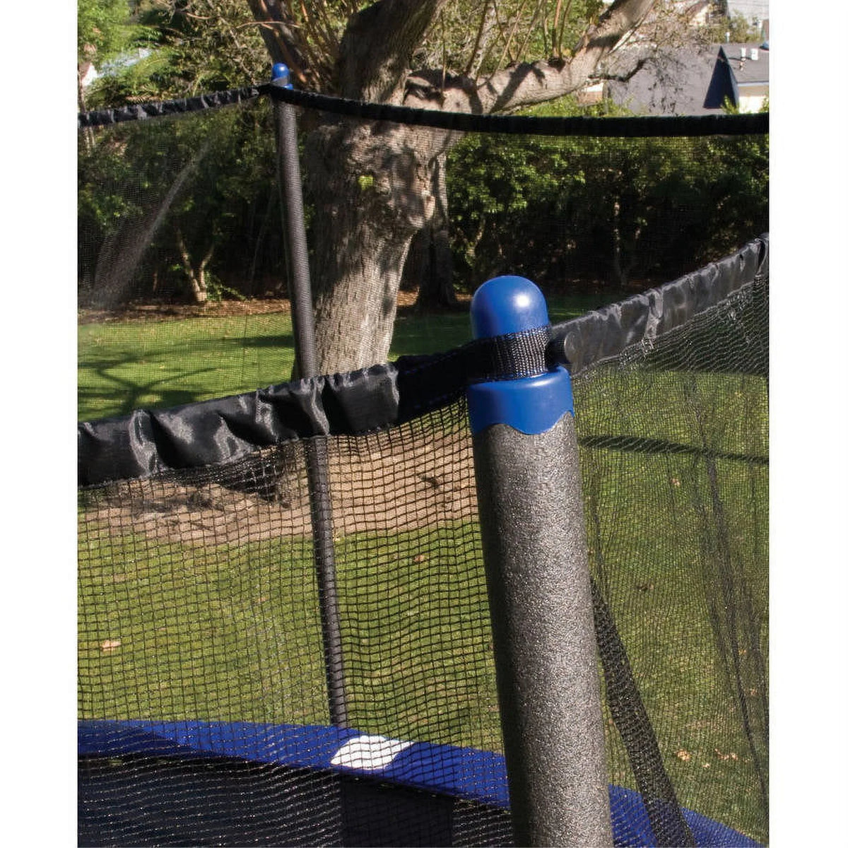 8' Trampoline with Safety Enclosure, Blue H43222