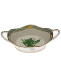 Green Large Basket with Handles I7341