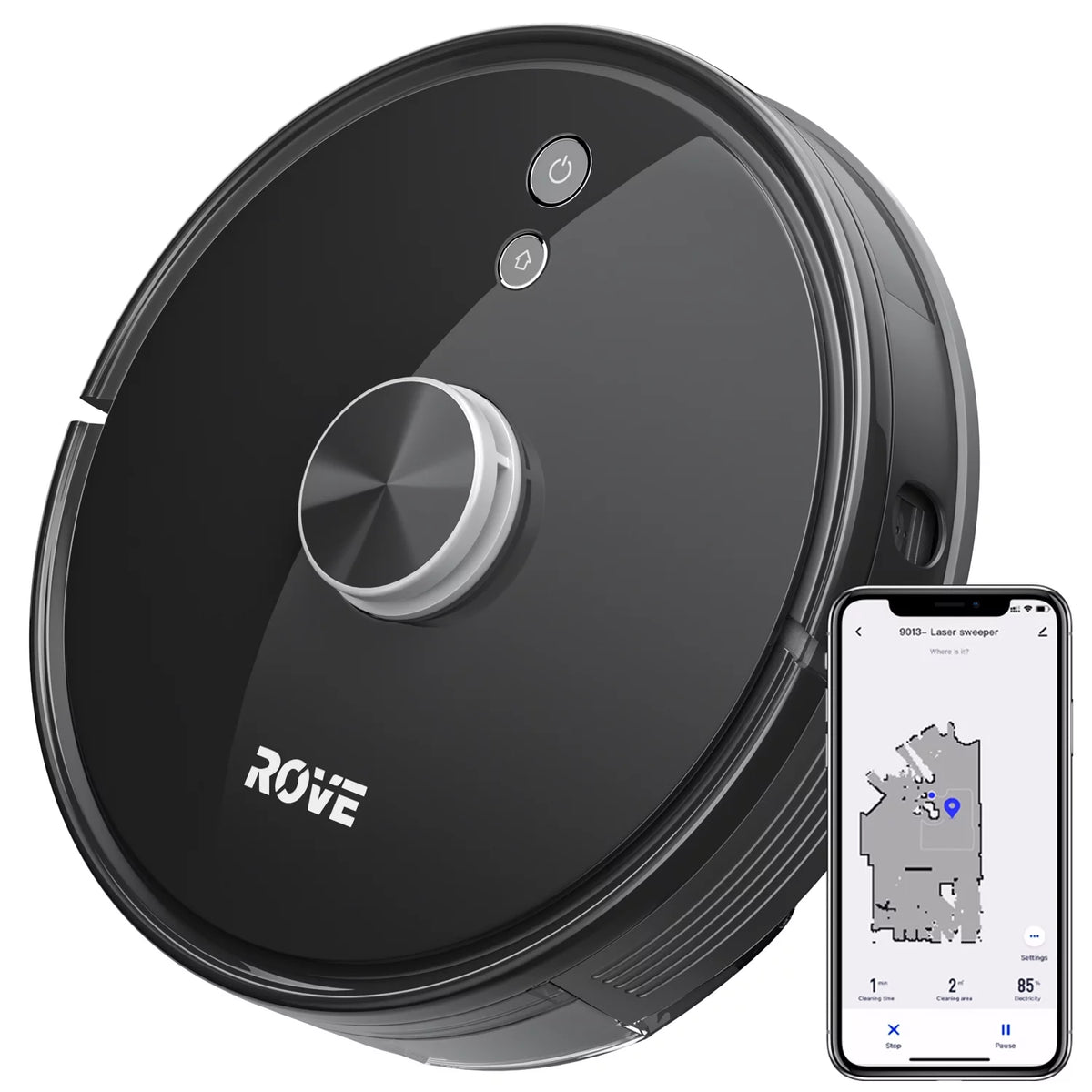 Robot Vacuum Cleaner 2000 Pa Suction K63878