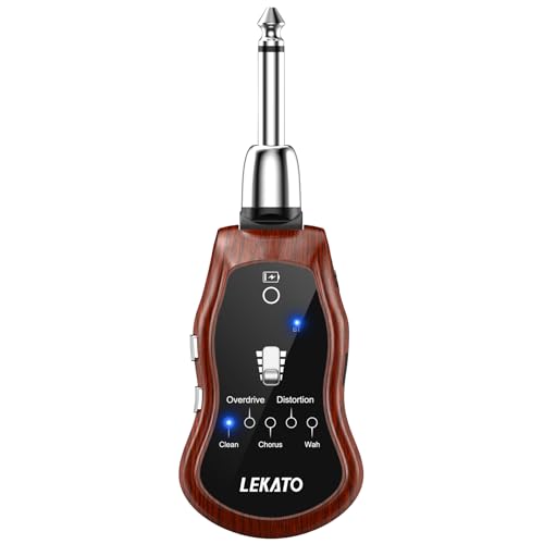 Guitar Headphone Amp for Electric Guitar and Bass with 5 Effects V7697