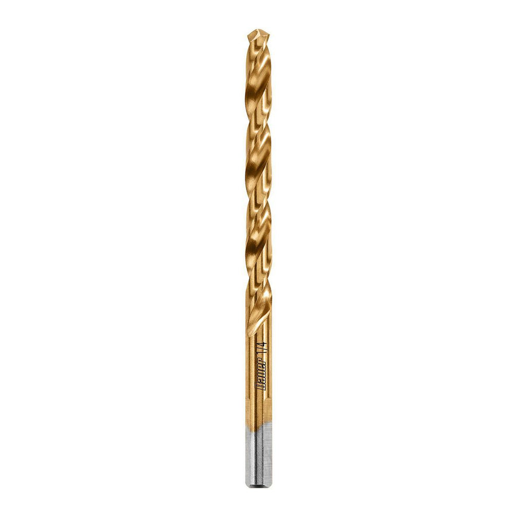 1/4 in. Titanium Drill Bit Set, 4 Piece E54162