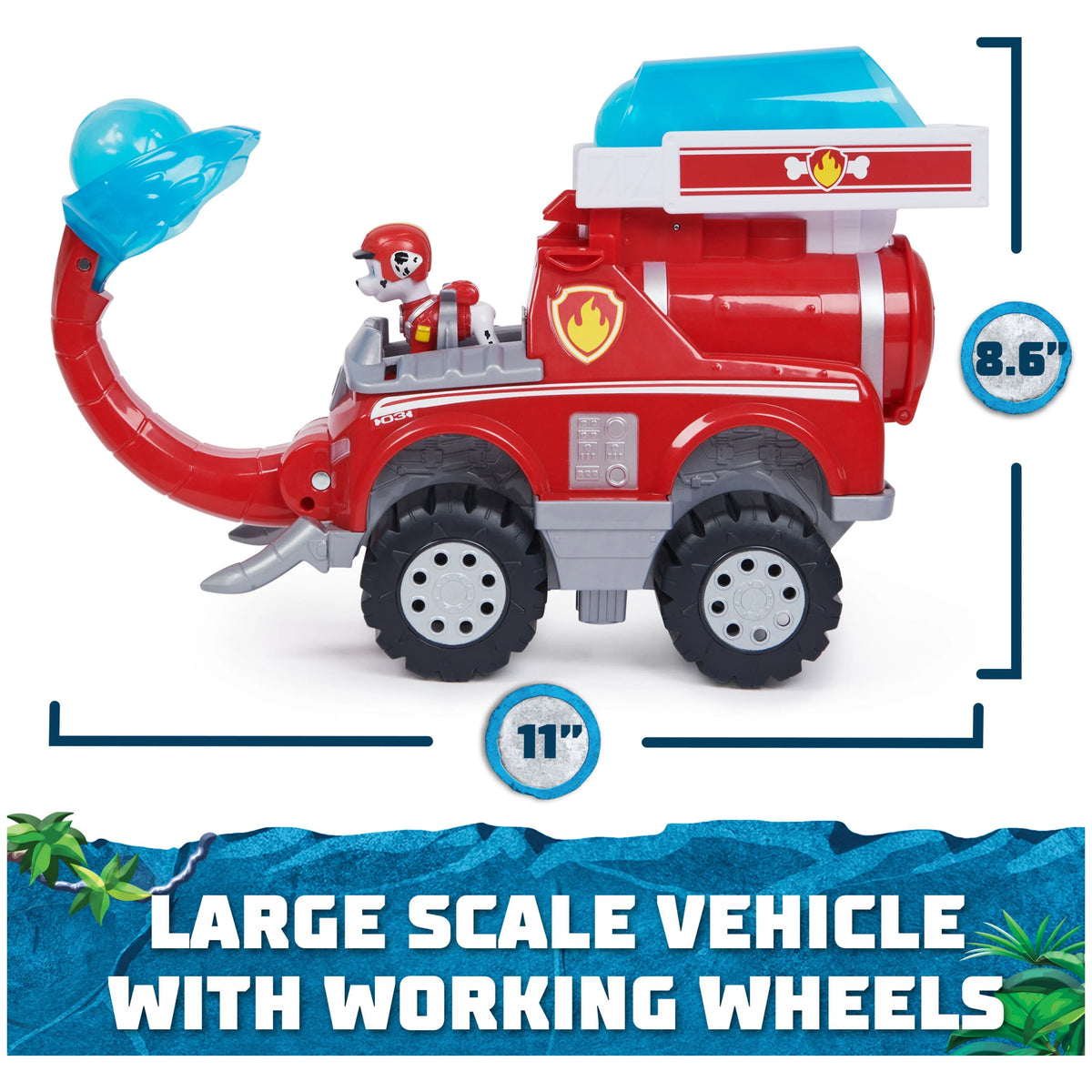 Elephant Firetruck with Figure I483632