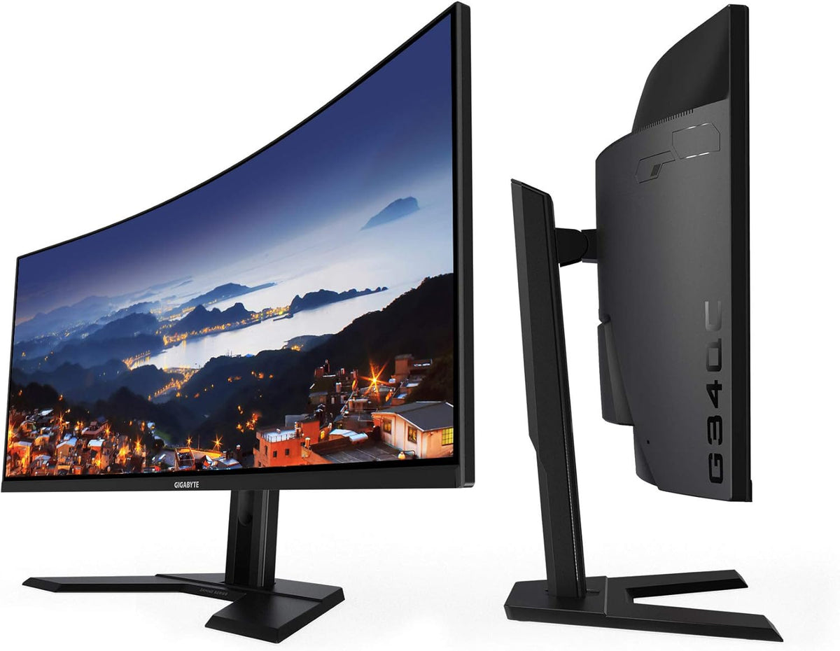34" 144Hz Ultra-Wide Curved Gaming Monitor, 3440 x 1440 VA 1500R Display, 1ms Response Time, FreeSync Premium, Black W7440