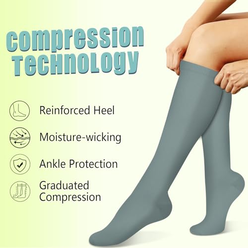 Copper Compression Socks 15-20 mmHg K79755