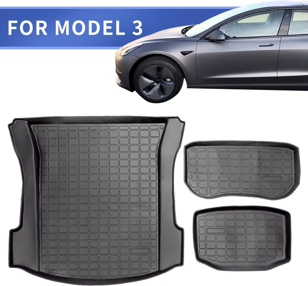 Trunk Mat Cargo Liner 3PCS TPE Z5871