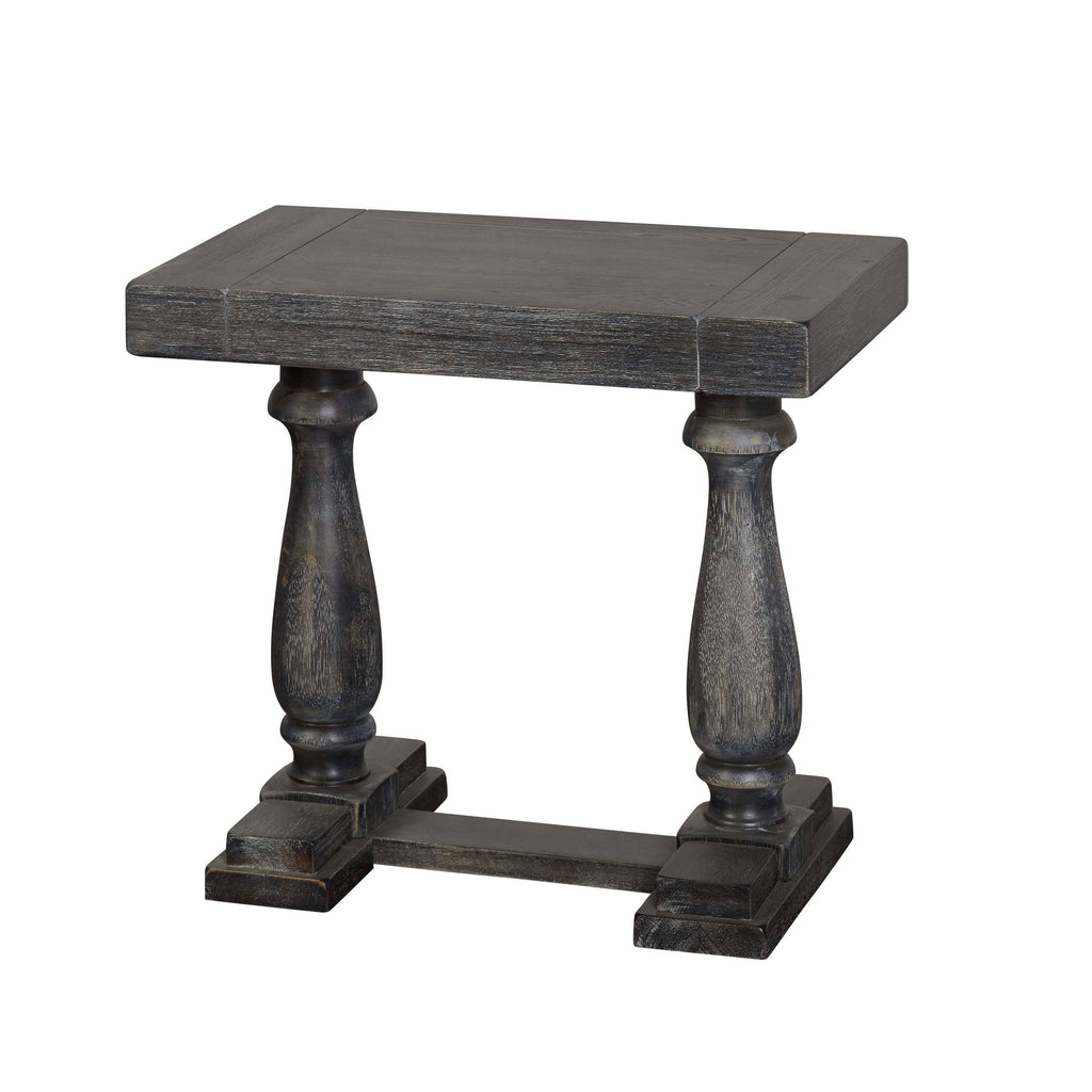 Rustic Brown End Table P136