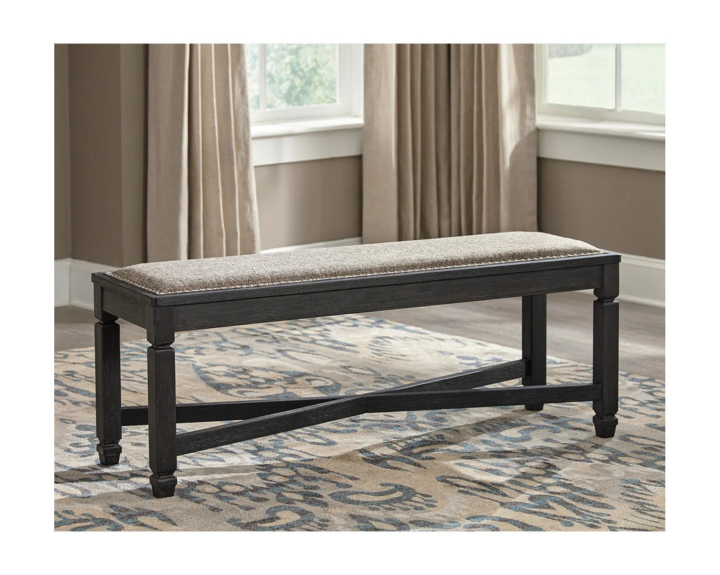 Black/Grayish Brown Dining Bench O410361