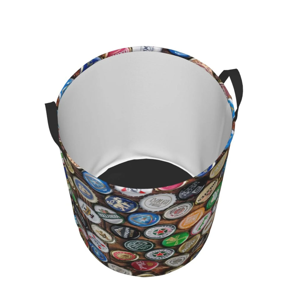 Laundry Hamper with Handles Round Laundry Basket P51933