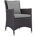 Rattan Wicker Side Dining Chair Armchair Z9826