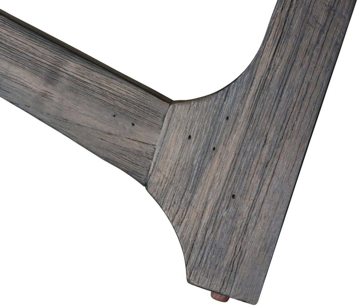 Dark Brown Oval Cocktail Table Q58323