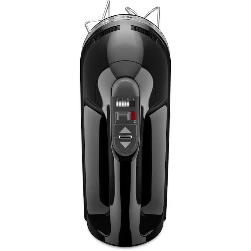 Onyx Black Hand Mixer with Beater and Whisk Attachments L8939