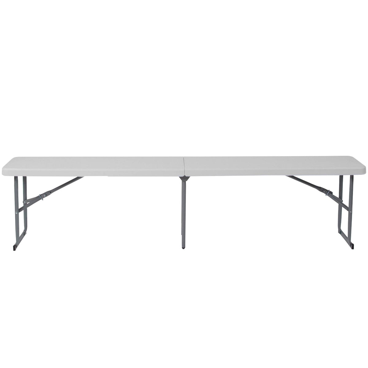 10.25 x 71 Inch Granite White Plastic Bench with Carrying Handle M926065