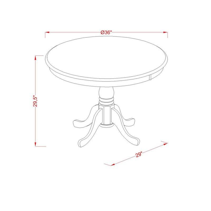 Linen White Dining Room Set Z1093