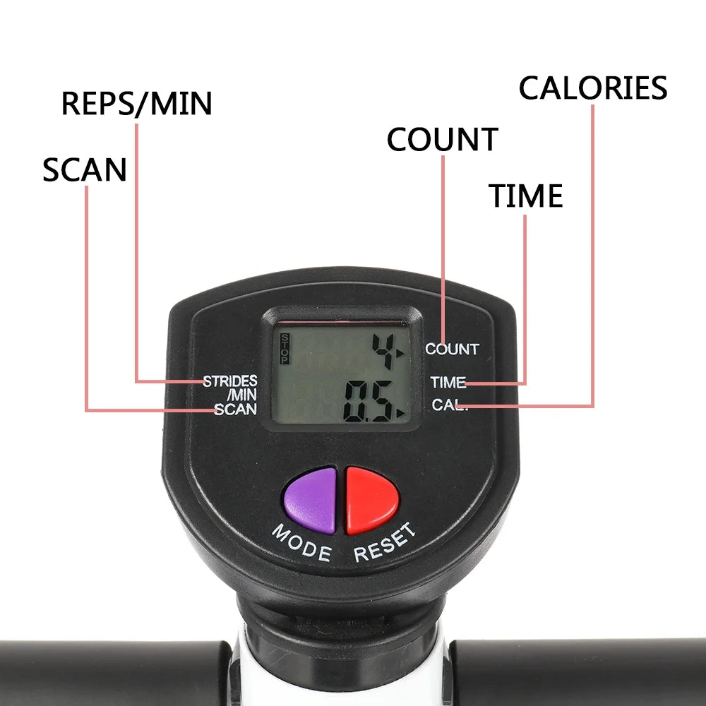 Mini Aerobic Stepper Twist Fitness Machine with Handle Z9039