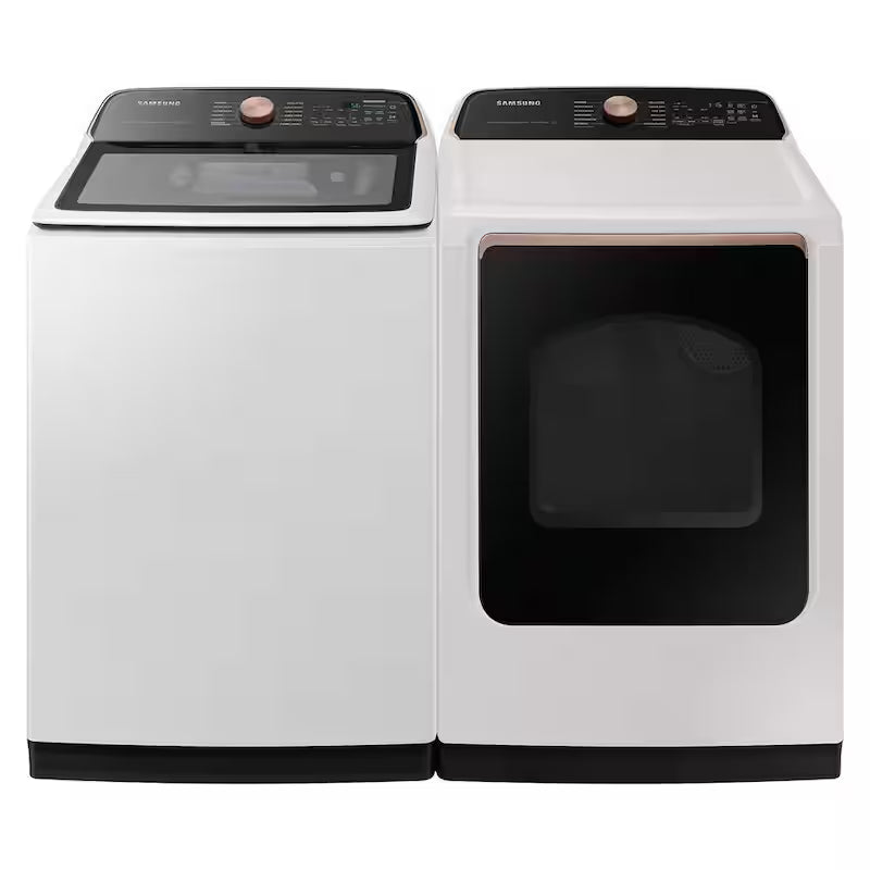7.4 cu. ft. Vented Smart Gas Dryer with Steam Sanitize+ in Ivory L7632