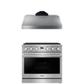 36 Gas Range and Range Hood F9527