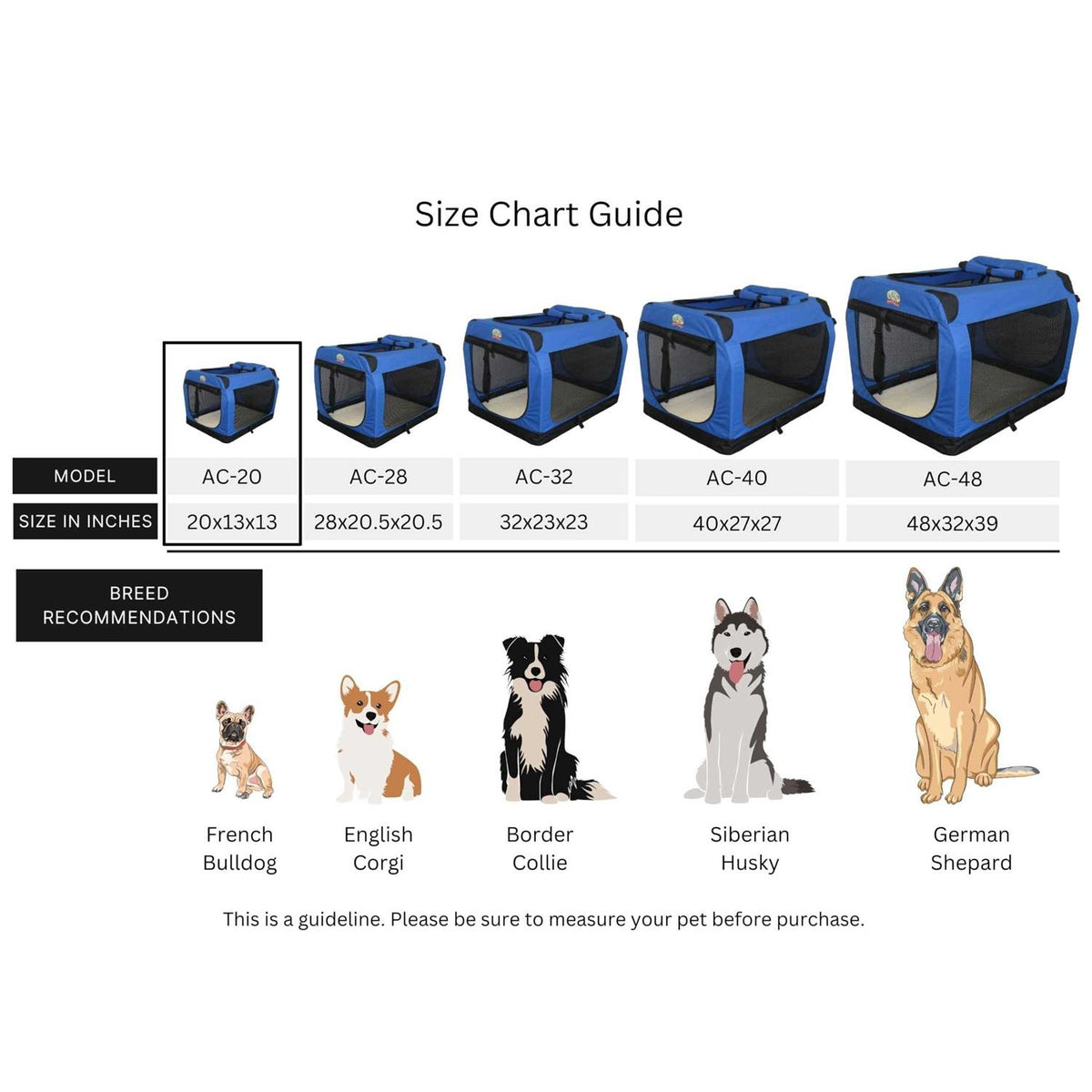 Soft Pet Crate H587