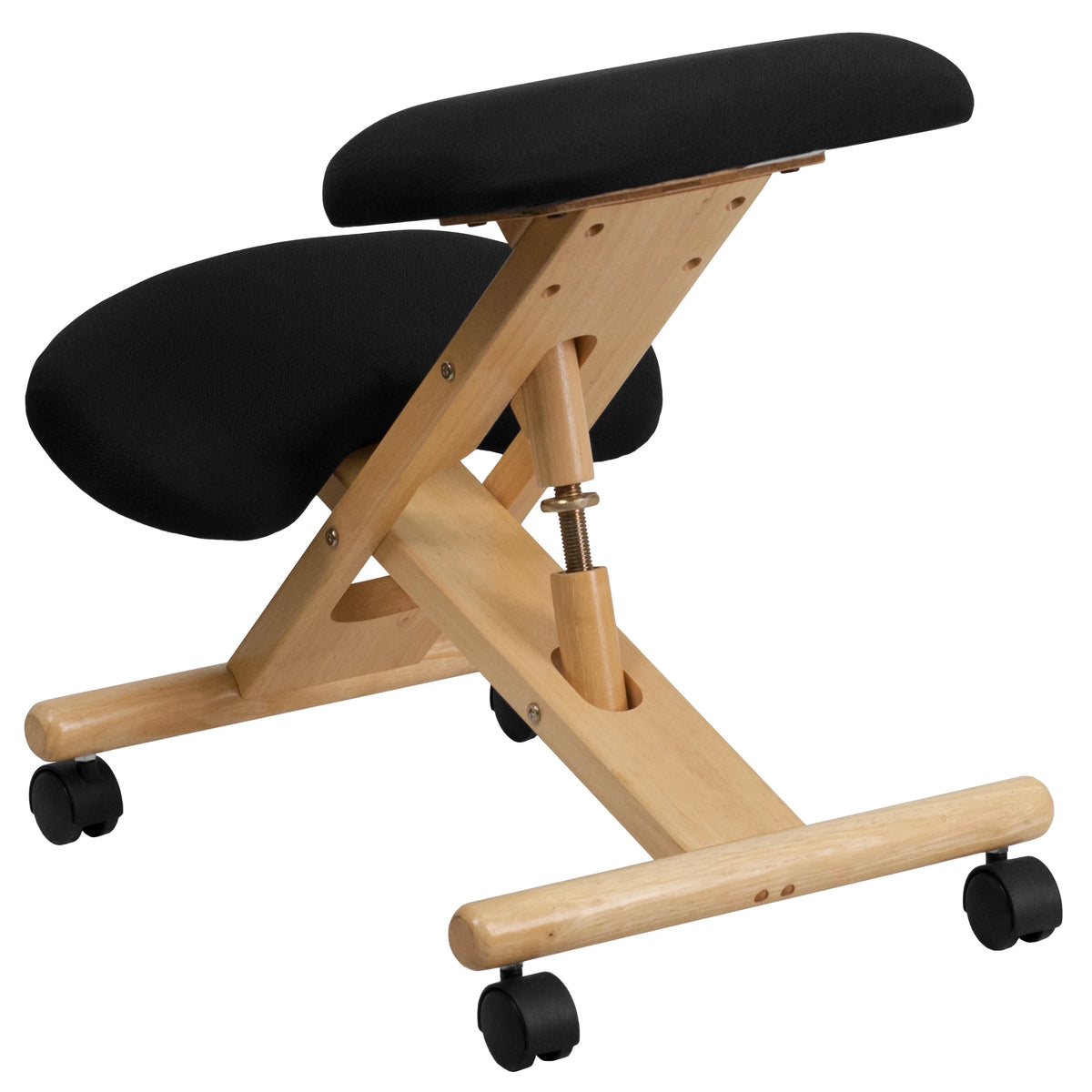 Black Ergonomic Kneeling Office Chair Q24433