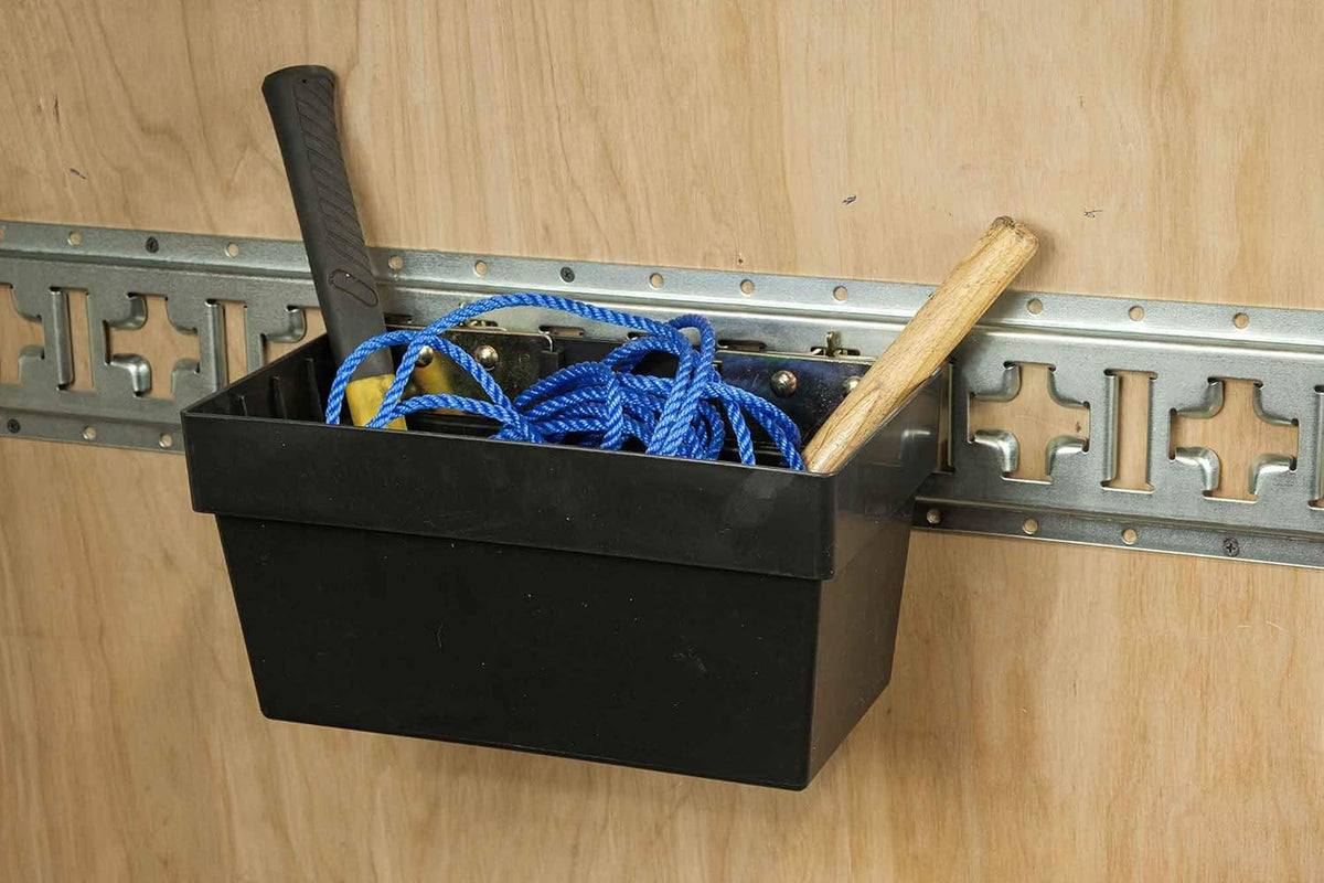 Heavy Duty E-Track Storage Bin Pack of 2 X924769