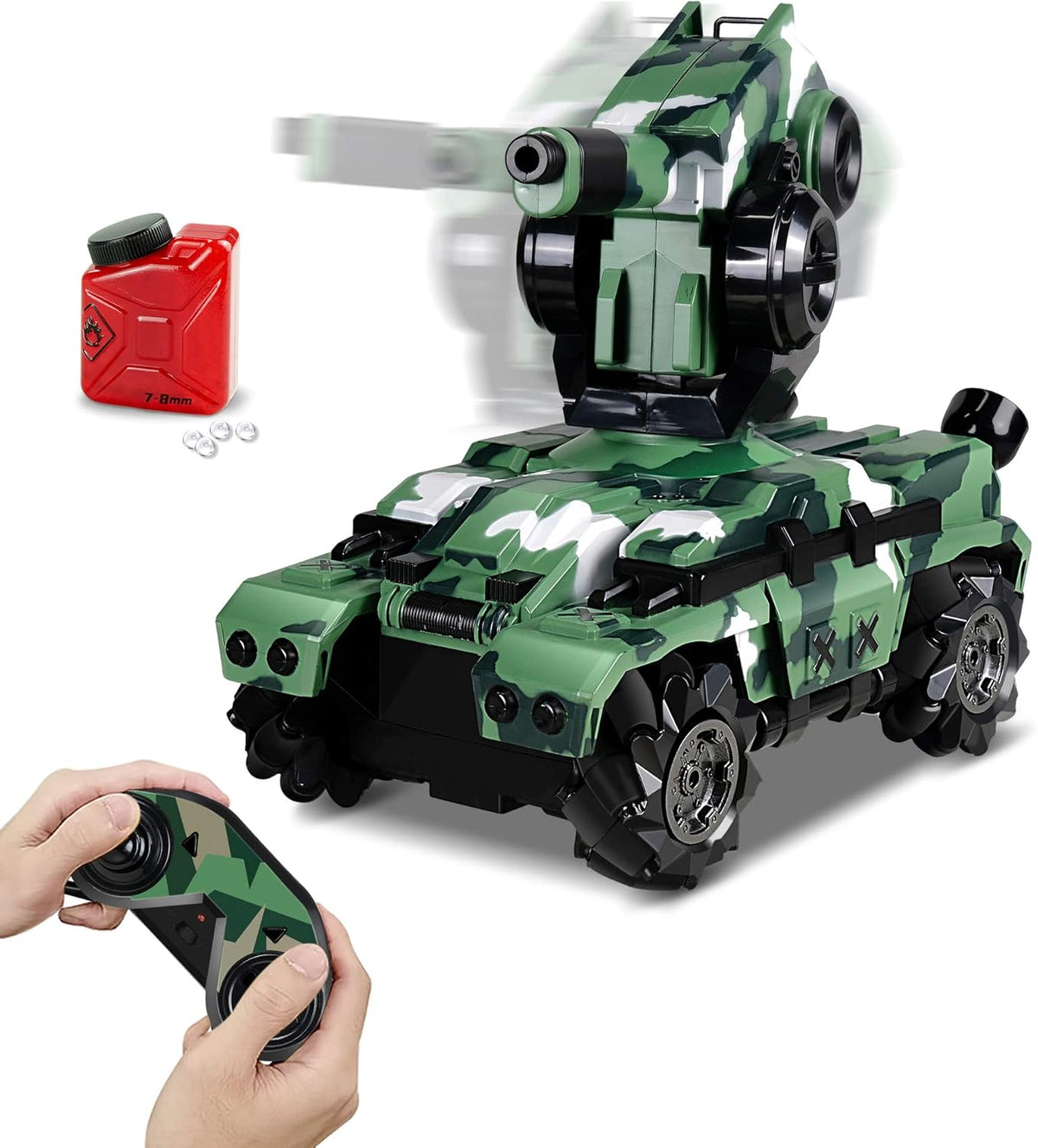 2.4Gz Remote Control Waterproof RC Tank Car A206