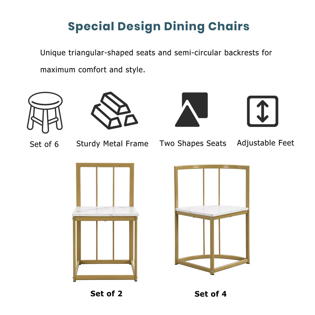 7 Piece Dining Table and Chairs Set V42677