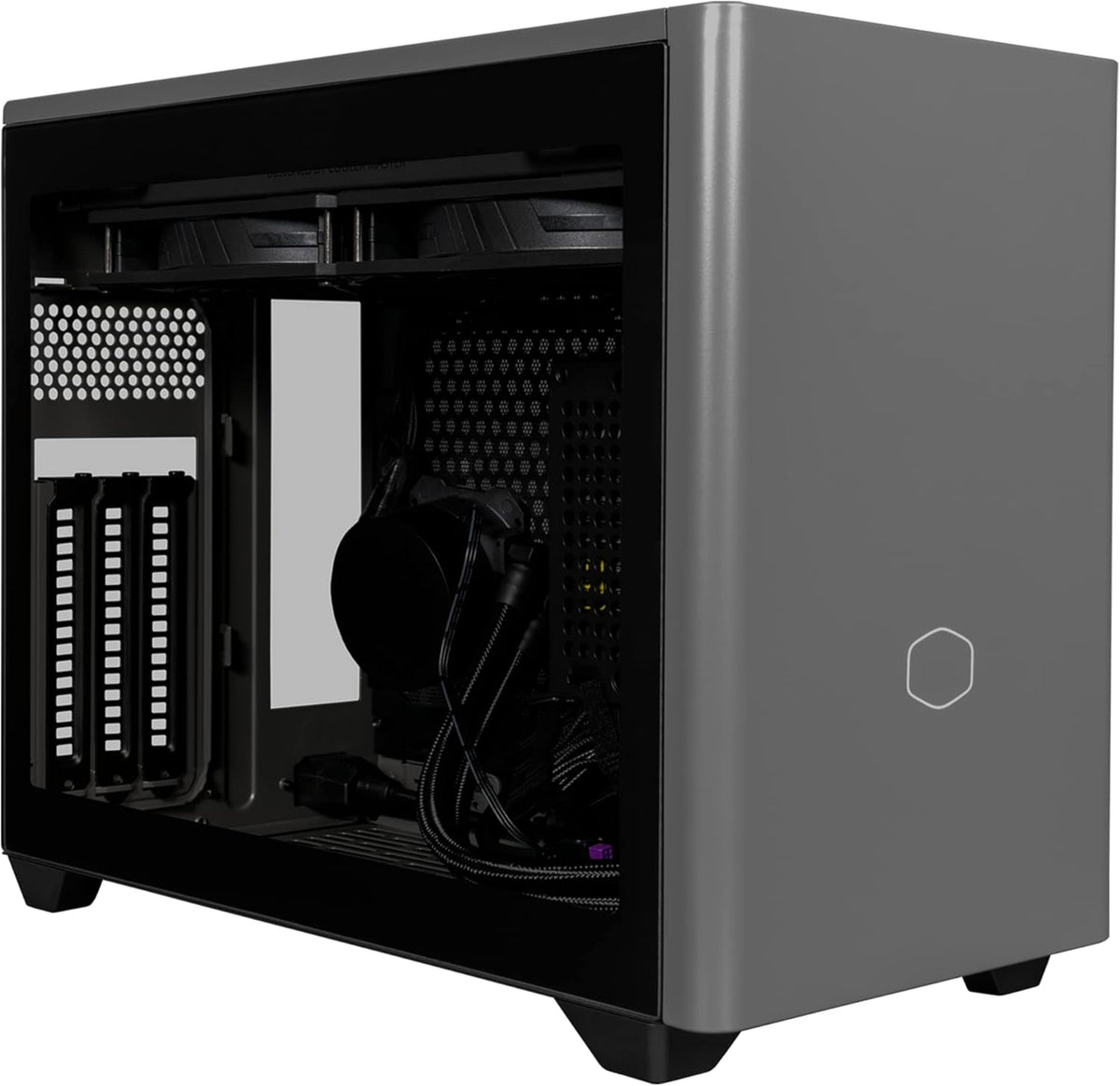 Small Form Factor Mini-ITX Case with Vented Panel D74559