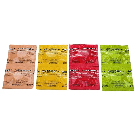 Pomegranate Berry Burst, Orange, Tropical Fruit, Lemon Lime 48 Tablets X985
