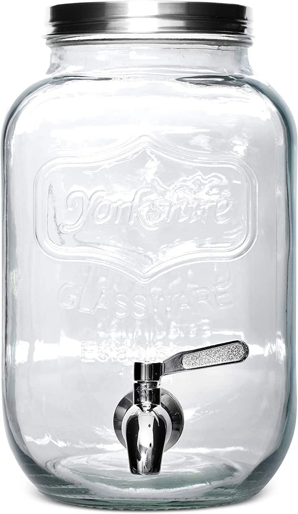 1 Gallon Cold Brew Coffee Maker with Glass Carafe and Stainless Steel Filter X148374