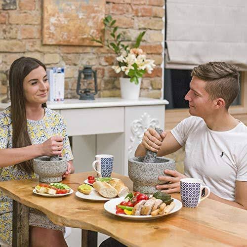 8 inch 5 Cup-Capacity Mortar and Pestle Set R3599