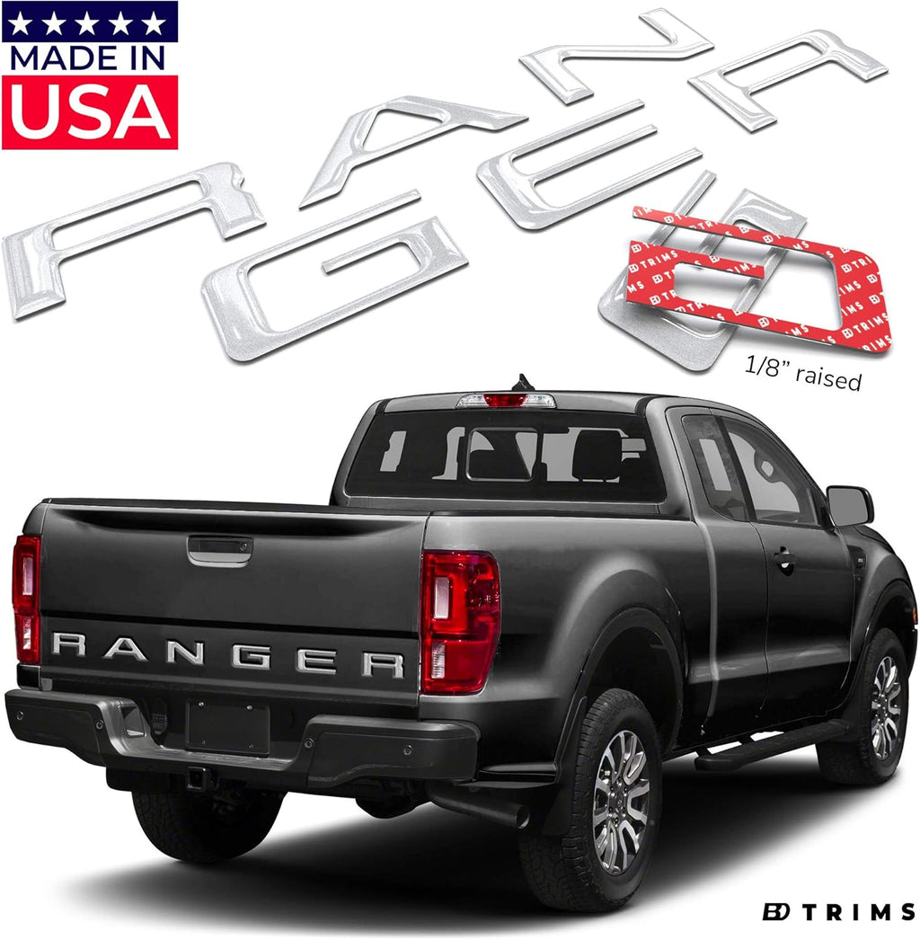 Tailgate 3D Raised Letters Pack of 2 Q98883