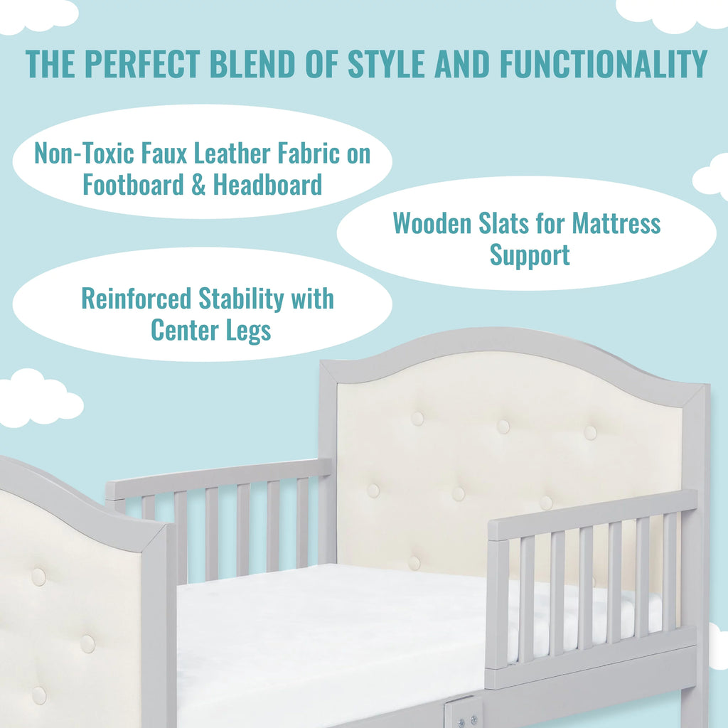 Grey Toddler Bed I7495