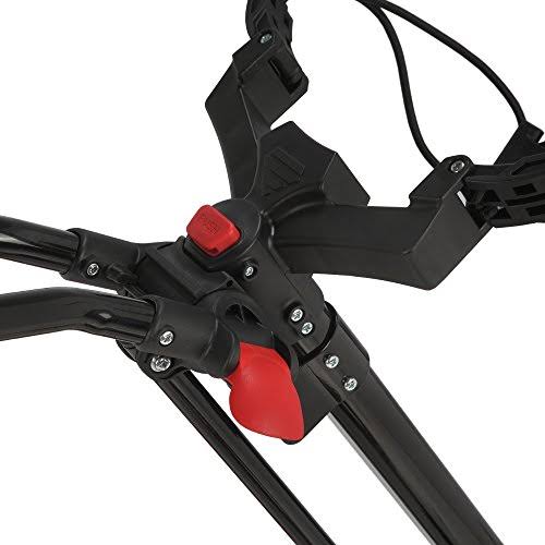 Folding Push Pull Golf Cart Black Red K83461