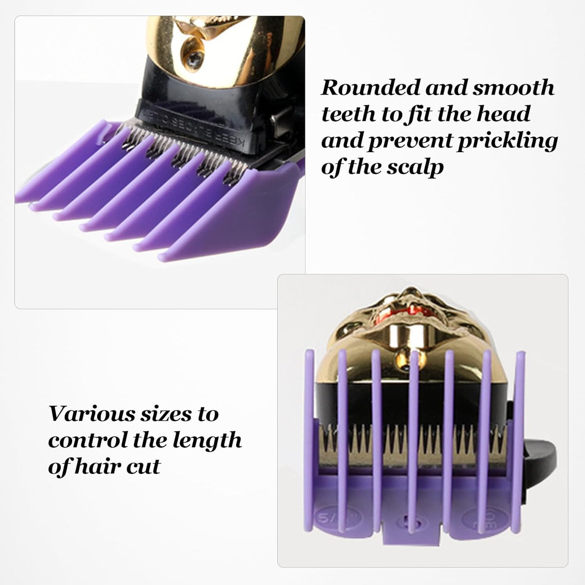 Hair Clipper Guards for Wahl Clippers from 1/8" to 1" T711236