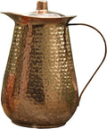 68 OZ Pure Copper Pitcher Jug with Lid N373