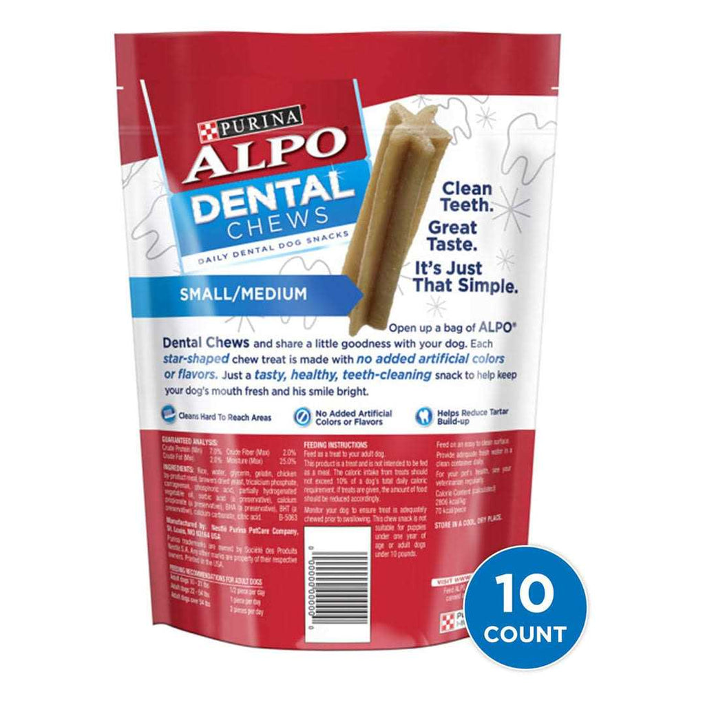 Small/Medium Dog Dental Chews V7673