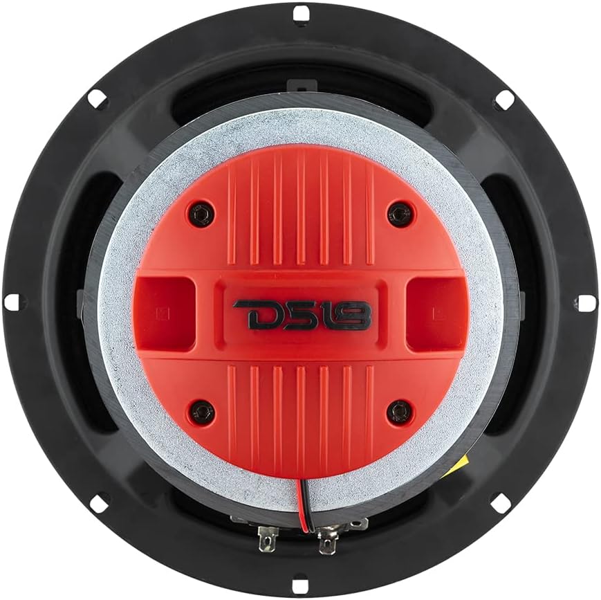 8 Inches Shallow Hybrid Mid-Range Car Audio Loudspeaker with Grill Included 400W Max 200W RMS 4 Ohms W91324