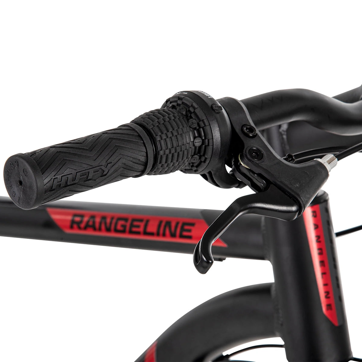 Black and Red Mountain Bikes D607380