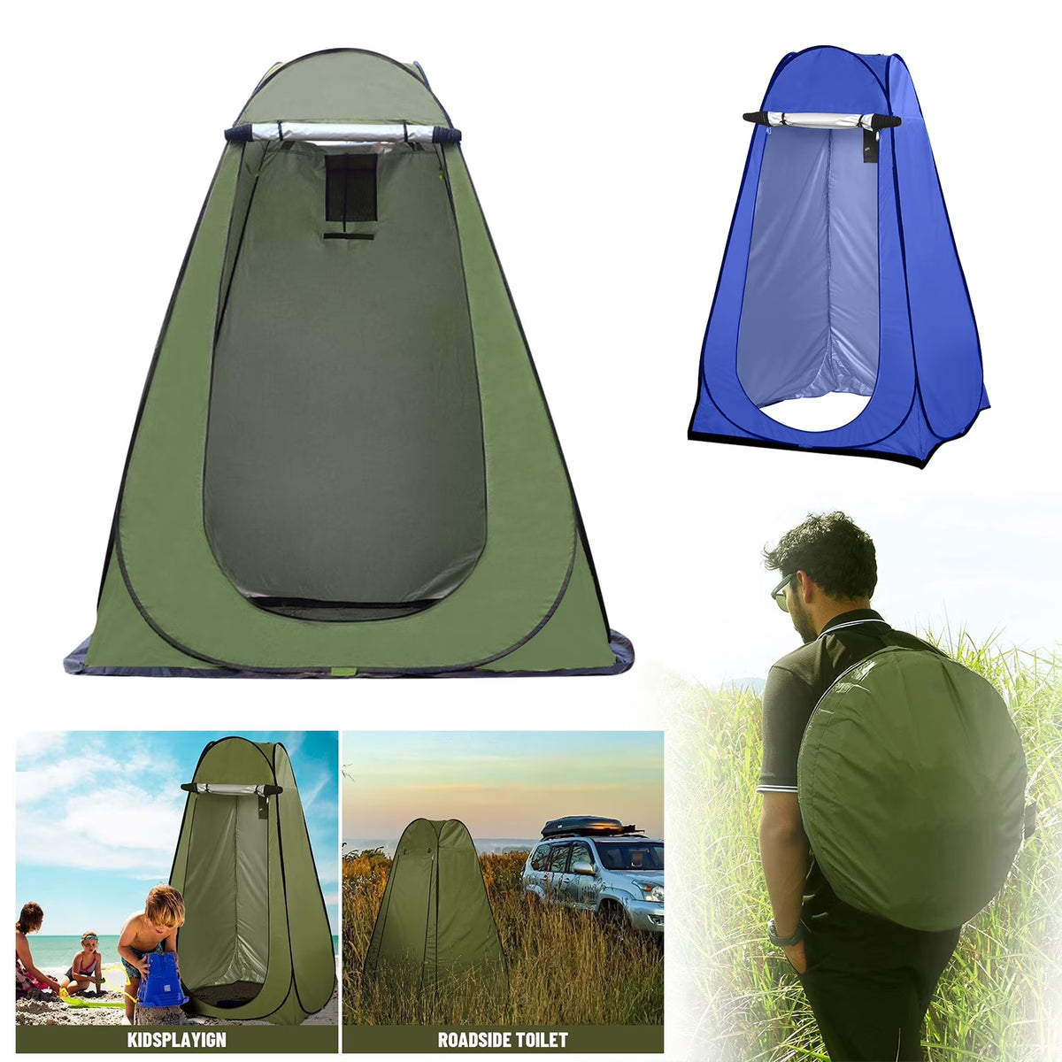 Pop Up Privacy Shower Tent D6823