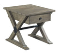 Trestle Drawer End Table M82830