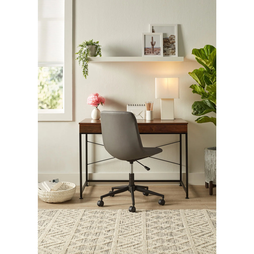 Brown Computer Desk L45011
