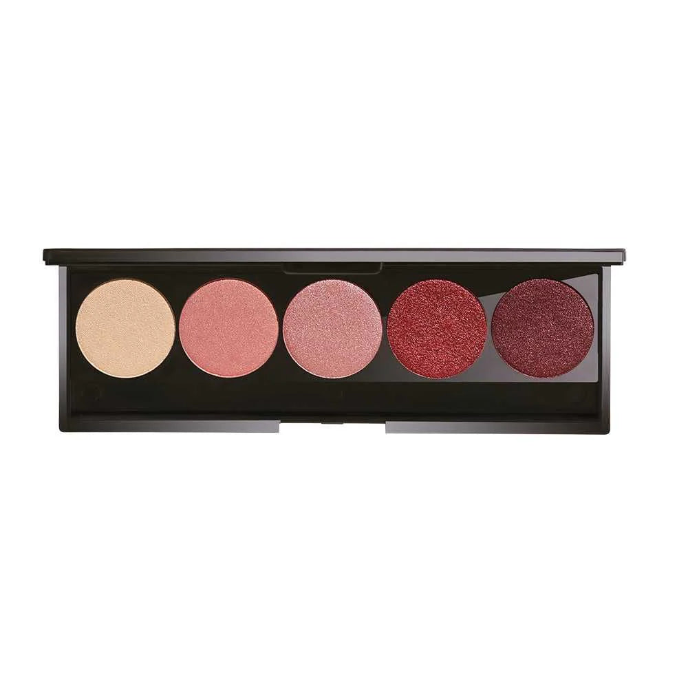 Pressed Eyeshadow Palette (5 Colors) - Silky Red Q190090