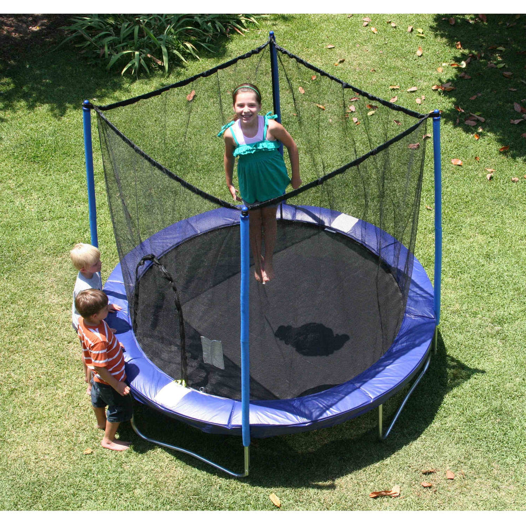 8' Trampoline with Safety Enclosure, Blue H43222