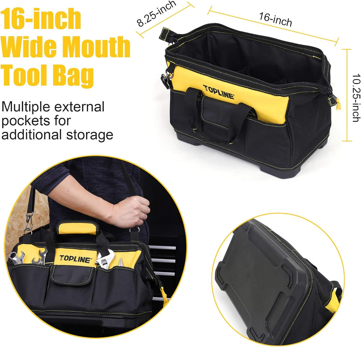 467-Piece Heavy Duty Home Tool Set with 16-Inch Tool Bag Y118360