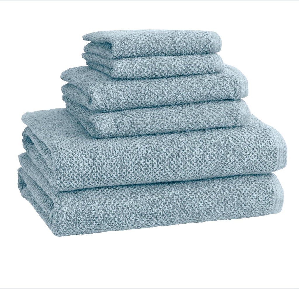Light Grey Set of 4 Cotton Quick-Dry Bath Towels C2325